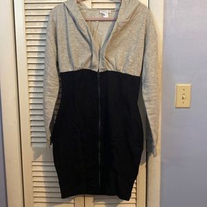 Venus corset hooded dress